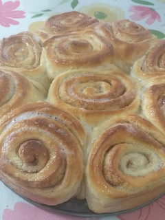 Una foto de Rollitos de canela