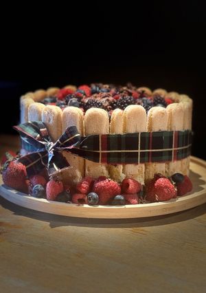 A picture of 🍓Lady Finger Cake 🫐.