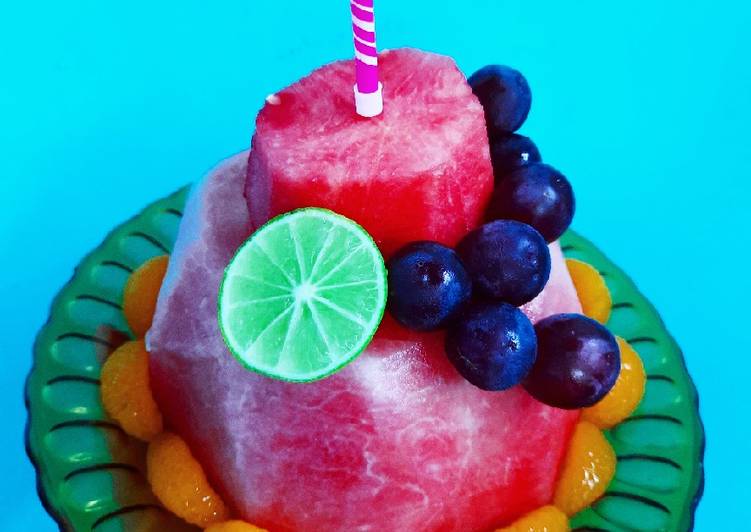 Resep Watermelon&#39;s Birthday Cake yang mengenyangkan
