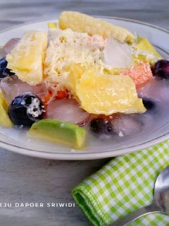 Foto resep Es buah tape keju (#pr_esbuah)