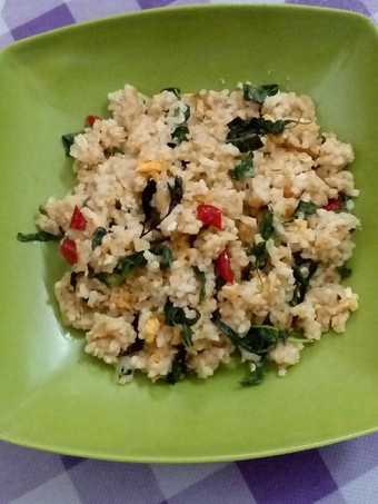 Cara Gampang Menyiapkan Nasi goreng bumbu rendang ayam kemangi Untuk Jualan