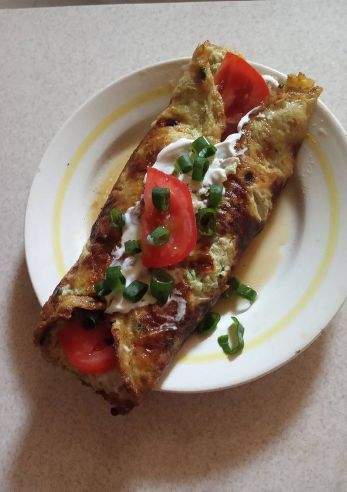 Кабачковий омлет