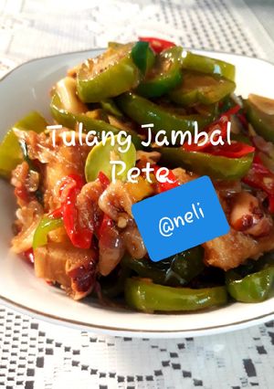 Foto resep Tulang Jambal Pete #5reseppertamaku