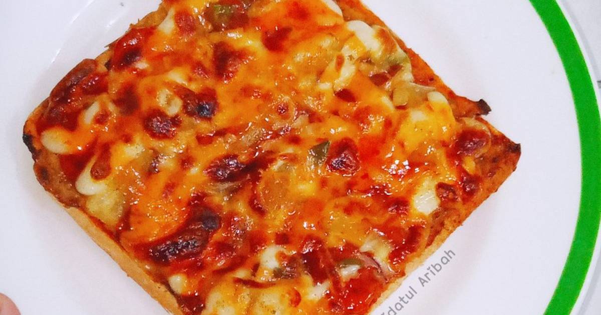 Resipi Pizza Roti Gardenia Oleh Zaidatul Aribah Cookpad