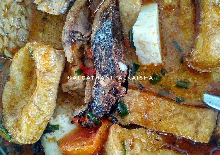 Resep Tongkol kuah santan, Enak Banget