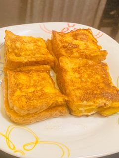 รูปของ French toast bacon cheese