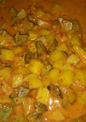 Foto resep Sambel goreng kentang ati
