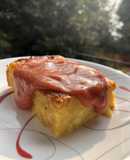Torta de Almojábana con Jalea de Guayaba