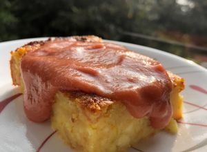 Una foto de Torta de Almojábana con Jalea de Guayaba