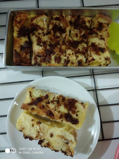 Foto resep Puding roti cream cheese abon