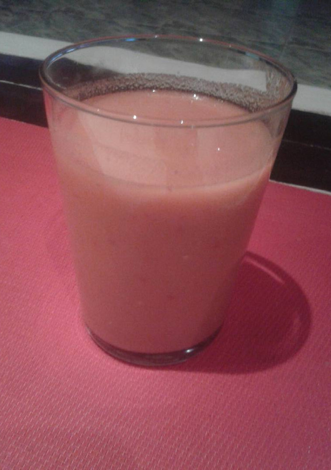 Una foto de Gazpacho andaluz muy sano