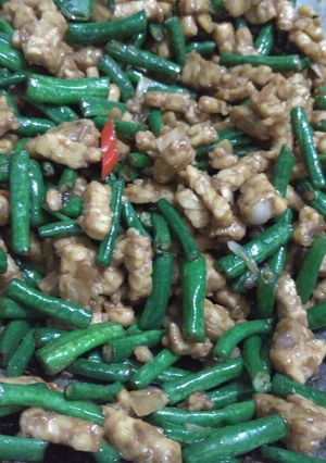 Foto resep Tempe kacang panjang saus teriyaki