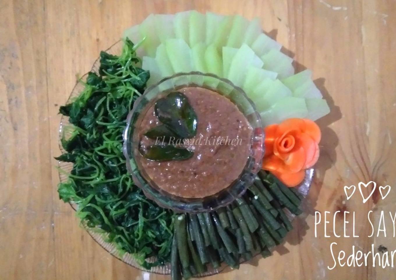 Pecel Sayur Sederhana