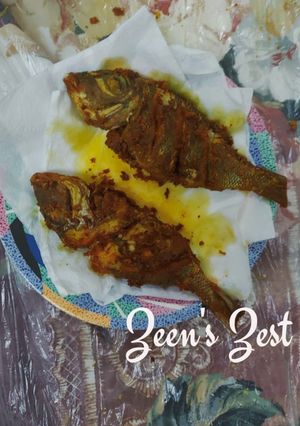 A picture of Fried Whole Sheri Fish.