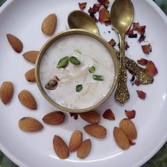 A picture of Sammolina Vermicelli payasam.