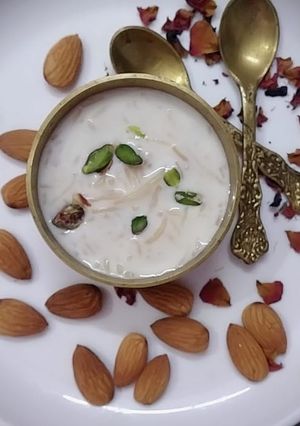 A picture of Sammolina Vermicelli payasam.