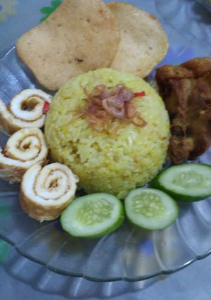 Foto resep Nasi kuning liwet