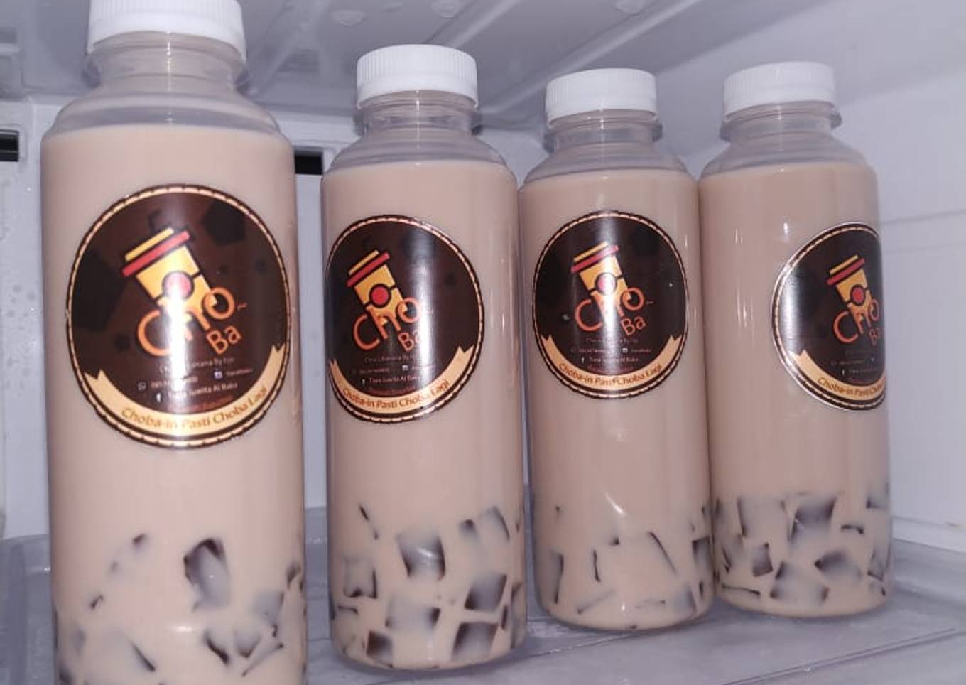 Es coklat pisang ala kopi kenan*an