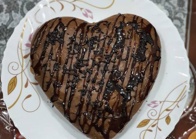 Valentine S Day Special Eggless Whole Wheat Chocolate Cake Recipe By Shefali Porwal Modi Cookpad