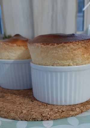 Foto resep Vanilla Souffle Chocolate Lava Air Fryer (anti gagal no tepung)