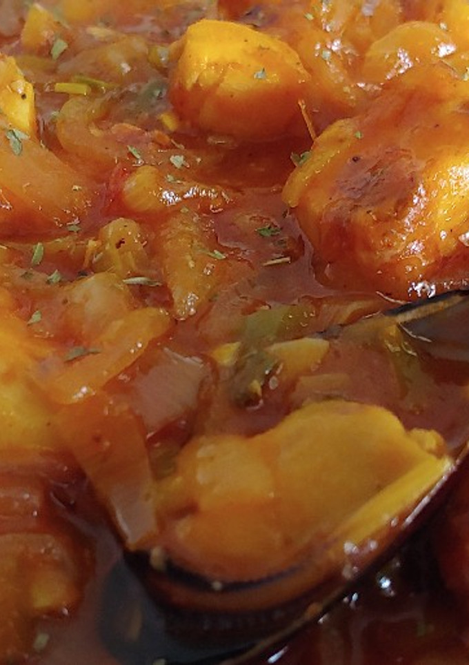 Una foto de Pica-pica de Pulpo con mejillones