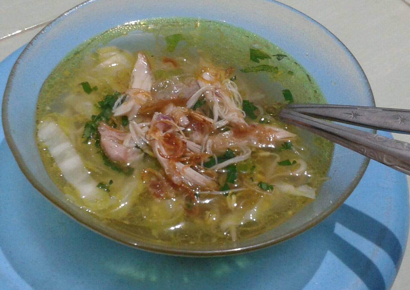 Soto ayam bening