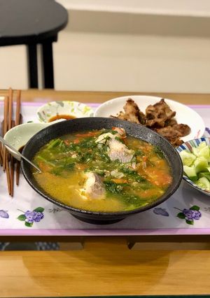 Hình của món Cơm tối gia đình.