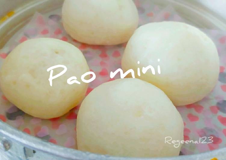 Cara Gampang Menyiapkan Pao mini lembut, Sempurna