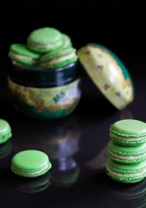 Una foto de Macarons de lima