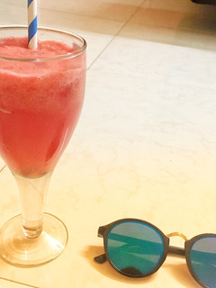 A picture of Watermelon- lemon Slush.