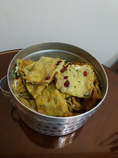عکسی از دستور رول تخم مرغ شکم پر