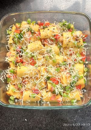 A picture of Pizza Khandavi.