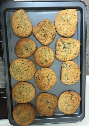 A picture of Vegan Chocolate Chip Cookies.