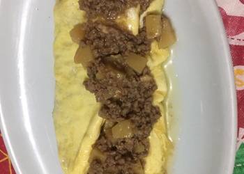 Easiest Way to Prepare Yummy Beef Torta Omelette Filipino