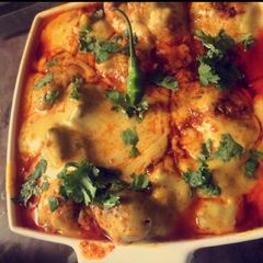 A picture of Kadhi Pakoda.