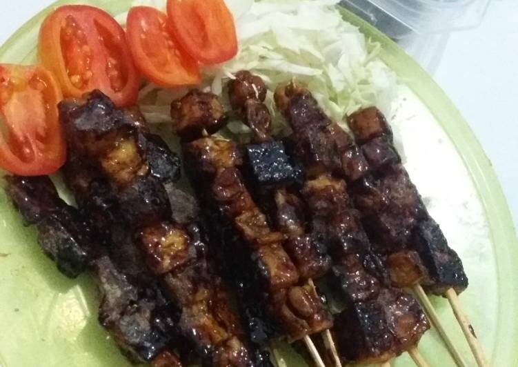 Sate Tahu Tempe Ala Sate Daging Non MSG