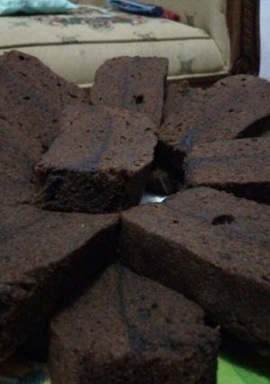 Foto resep Brownies kukus amanda nyoklat banget