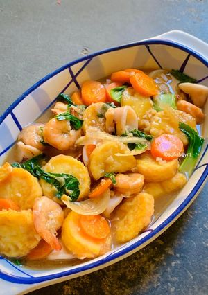 Foto resep Sapo Tahu Seafood