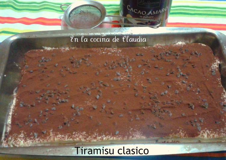 Tiramisú Clásico