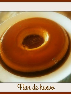 Una foto de Flan de huevo