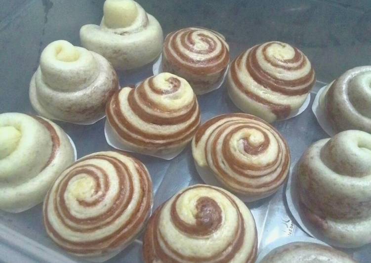 Cara menyiapkan Mantou spiral , Sempurna