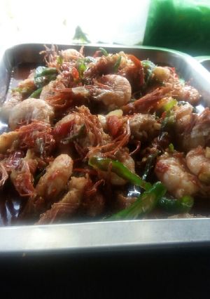 Foto resep Udang sambal