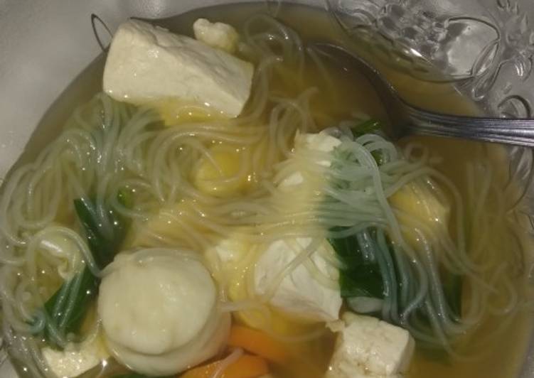 Cara Gampang Membuat Sup miso ala jawa, Bisa Manjain Lidah