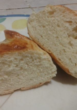 Una foto de Pan casero esponjoso