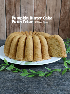 Foto resep Pumpkin Butter Cake Putih Telur