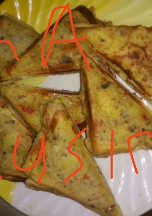 A picture of Toasted bread 🍞.