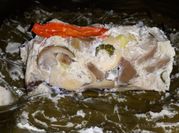 Gambar pepes ayam jamur merang