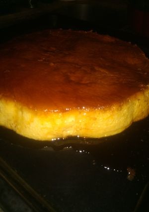 Una foto de Flan de huevo