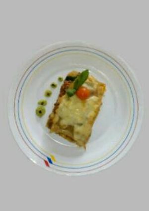 Una foto de Lasaña sin bechamel (para diabéticos)