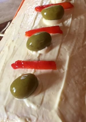 Una foto de Para las fiestas: Súper pionono relleno